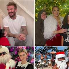 Stars With Santa Claus ... Ho, Ho, Ho!