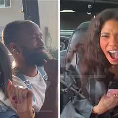 Teala Dunn Parties Like It's Her Birthday on the 'TMZ Brunch Bus' Tour