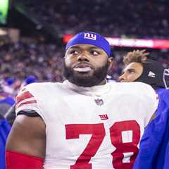 Giants offensive line will likely be down two starters against Raiders