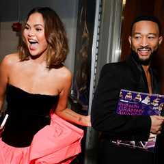 John Legend Celebrates 47th Birthday With Family Slime Outing in New York