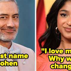 8 Famous People Who Changed Their Names For Hollywood, And 8 Who Absolutely Refused To