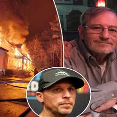 NASCAR star Denny Hamlin’s dad dies in house fire, mother hospitalized