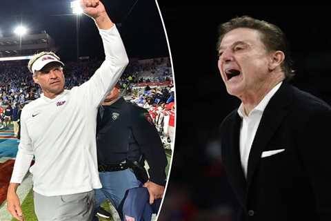 Rick Pitino takes jab at broken college football system after Lane Kiffin-LSU drama
