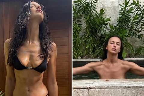 Irina Shayk Displays Top Model Figure With NSFW Topless & Bikini Shots