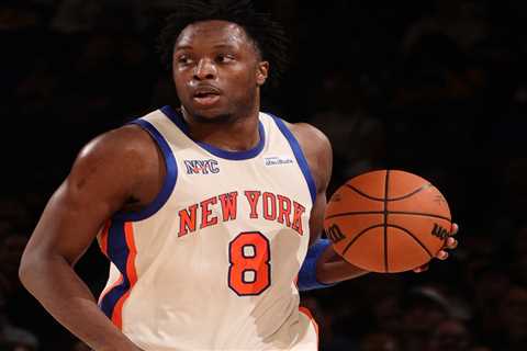Where Knicks’ OG Anunoby stands in his hamstring injury rehab