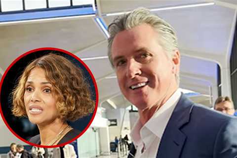 Gavin Newsom Responds to Halle Berry's Menopause Care Criticism