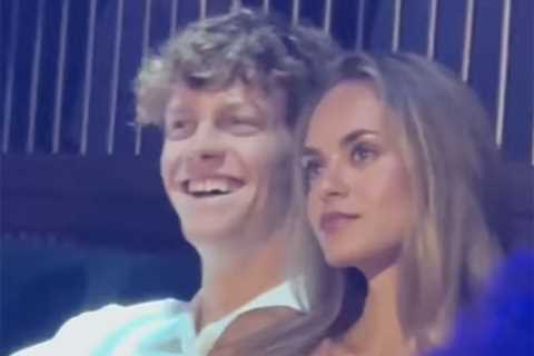 Jannik Sinner spotted with model girlfriend for first time