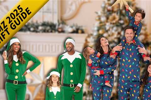 Holiday Gift Guide: Matching Holiday PJs for the Whole Family