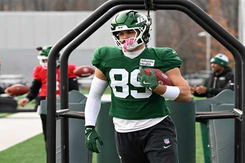 Jeremy Ruckert impressed by Aaron Glenn’s Jets consistency as tight end’s free agency looms
