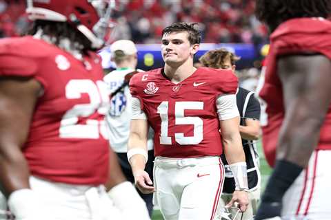 Alabama’s no-show should make its College Football Playoff fate obvious