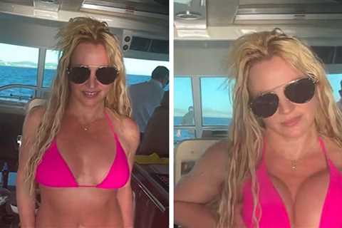 Britney Spears Rocks Tiny Pink Bikini in Sexy IG Video on Yacht in Mexico