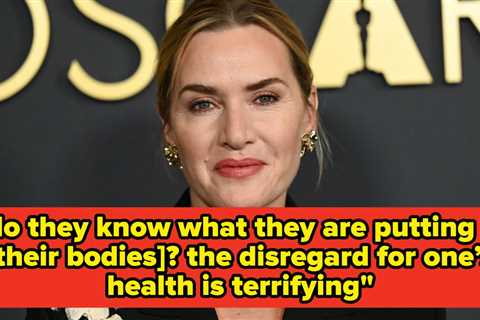 “It’s Frightening”: Kate Winslet Called Out The Popularity Of Weight Loss Drugs And Suggested That..
