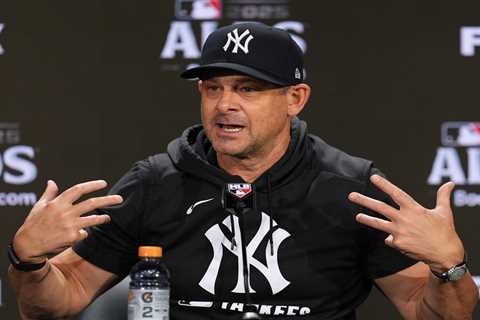 How Aaron Boone thinks Yankees can close gap on Blue Jays