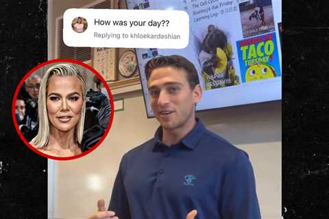 Hot Teacher Shoots His Shot After Khloe Kardashian Flirts In His Comments