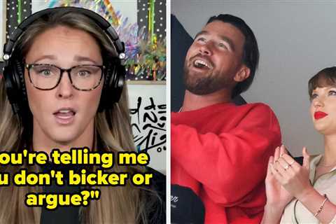 Kylie Kelce Weighed In On Travis Kelce’s Claim That He And Taylor Swift Have Never Had An Argument, ..