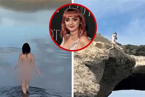 'Game of Thrones' Star Maisie Williams Skinny Dips in Italy, on Video