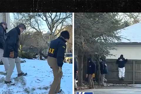 FBI Agents Seen Examining Snow in Hunt for Brown University Shooter, on Video