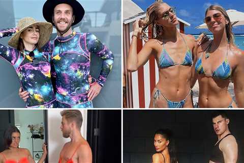 Celebrities Twinning for National Twin Day!