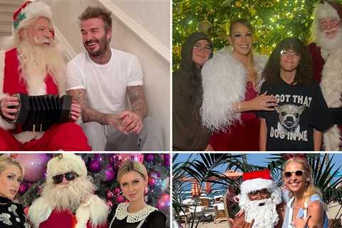 Stars With Santa Claus ... Ho, Ho, Ho!