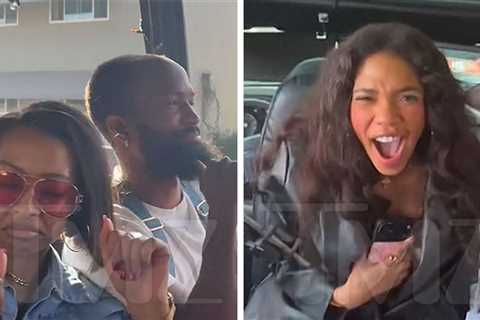 Teala Dunn Parties Like It's Her Birthday on the 'TMZ Brunch Bus' Tour