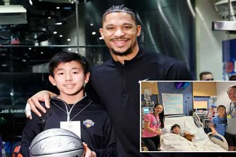 St. Knicks come through for struggling NJ family at Christmas Day game: ‘Shocked and in awe’