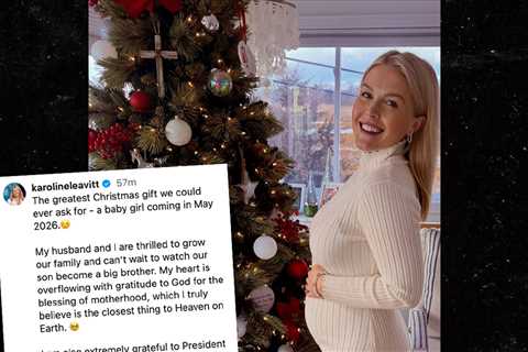 White House Press Secretary Karoline Leavitt Pregnant with Second Child