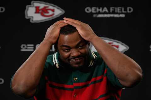 Chiefs’ Chris Jones makes emotional plea to Travis Kelce as retirement rumors swirl