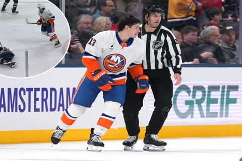 Islanders have Mat Barzal’s back for defending rookie star with stick-swinging incident