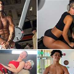 Whip Yourself Into Shape With These Stars Breakin' A Sweat!