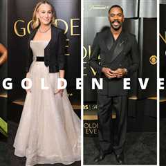 On the Scene at the Golden Eve: Olandria Carter Stuns in a Black Floral Sevon Dejana Dress, Sarah..