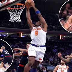 Knicks roll past Clippers late to snap four-game losing streak