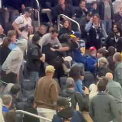 Fan brawl breaks out at Warriors-Bucks game in wild scene