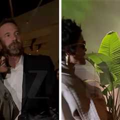 Teyana Taylor, Matt Damon & Ben Affleck Party After 'Rip' Premiere: Video