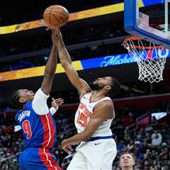 Where the Knicks-Pistons matchup is trending — and the ‘problem’ that could tilt it in the playoffs