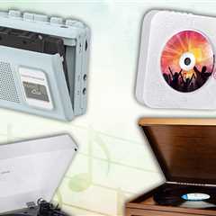 Music Players: CDs, Vinyl, Cassettes