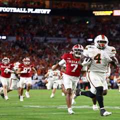 Miami’s Mark Fletcher throws punch in heated moment after CFP National Championship loss
