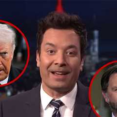 Jimmy Fallon Mocks Trump as Big Baby After Vance Pregnancy Announcement