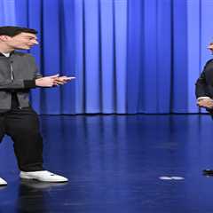 Fernando Mendoza cuts it up with Jimmy Fallon and shows off his arm: ‘Is this like my combine?’