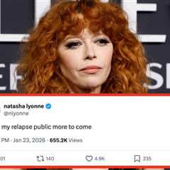 Natasha Lyonne Just Got Incredibly Candid About Her Relapse After Years Of Sobriety