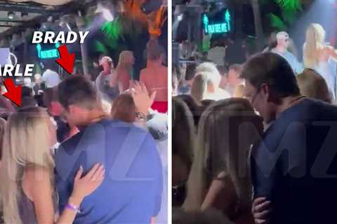 Tom Brady and Alix Earle Get Close in St. Barths, On Video