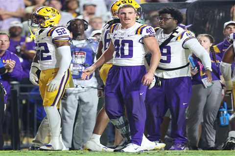 LSU star dating Lane Kiffin’s daughter returning to play for new coach