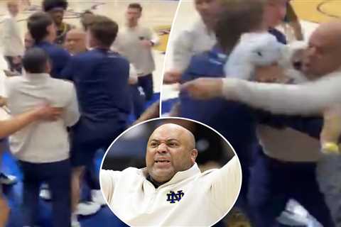 ACC issues ruling after Notre Dame coach’s shocking pursuit of referee