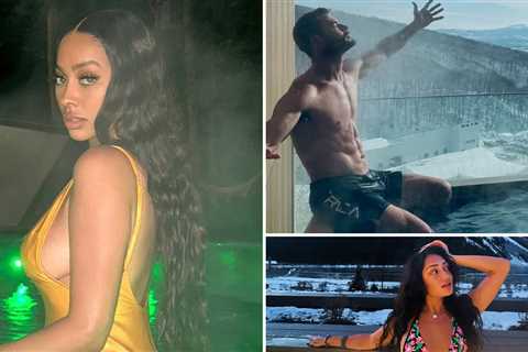 Hot Tubs ... Hotter Stars! Hollywood Turns Up The Heat!