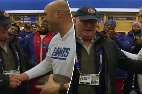 John Mara gets Giants game ball in emotional scene as co-owner continues cancer battle: ‘Resiliency’