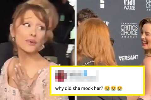 “Why Did She Mock Her”: This Candid Clip Of Ariana Grande And Leighton Meester On The Critics’..