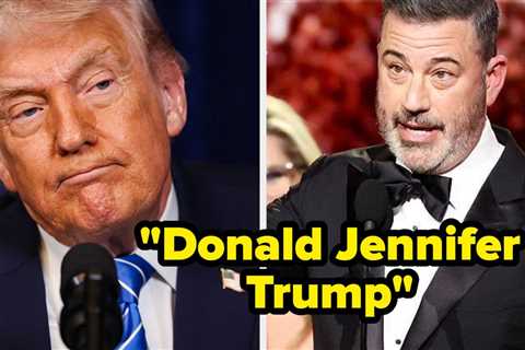 Donald Trump Is Really Going To Hate Jimmy Kimmel's Acceptance Speech About Him