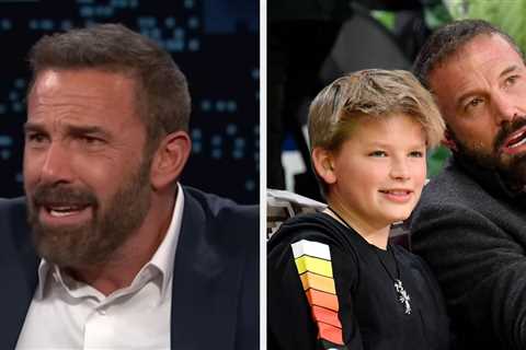 Ben Affleck Was Visibly Outraged As He Revealed His 13-Year-Old Son Asked Him For Money To Bet On..