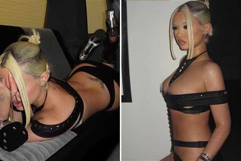 Alabama Barker Poses In Sexy Lingerie