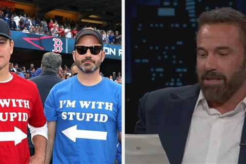 Ben Affleck Just Delivered The Latest Blow In Matt Damon And Jimmy Kimmel’s 23-Year Faux Feud, And..