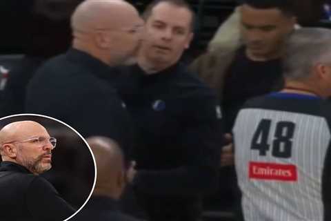 Jason Kidd gets ejected in first quarter after Scott Foster dust-up